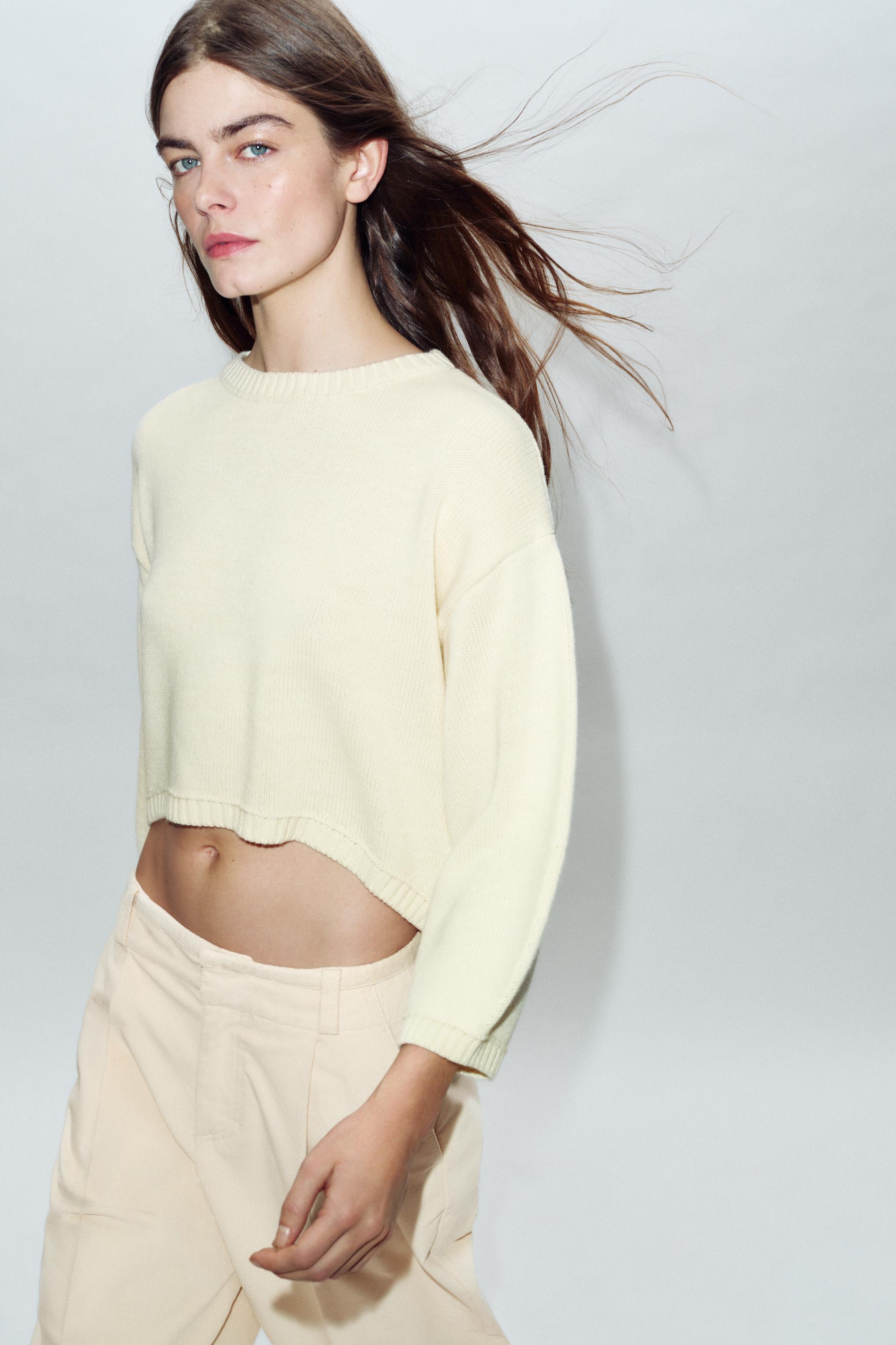 PULL COURT EN MAILLES